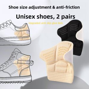 Anti-Blister Heel Pad for Men and Womens Shoes 1/2 Size