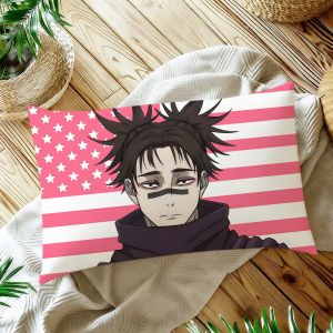 anime cool j-Jujutsu k-Kaisen cushion cover Choso soft Rectangle Home Sofa living Room Decor Dorm bedside hogar Pillowcase gift