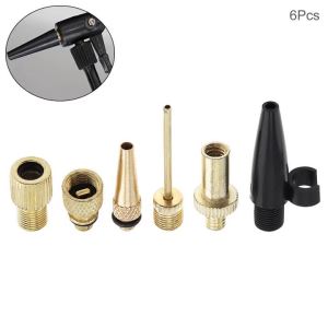 Bộ Vòi Bơm Hơi Bằng Đồng Với Ống Chuyển Đổi Van Presta/Schrader Dành Cho Xe Đạp Đường Trường & Xe Đạp Địa Hình