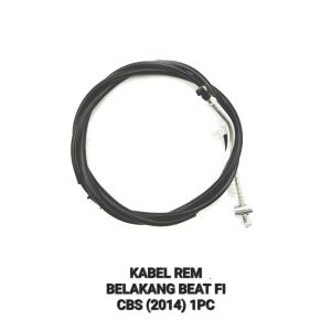Kabel Rem Belakang Beat Fi CBS (2014) - Cable Cabel Tali Seling Kawat Rim Brake Break Honda Beat Fi CBS 2012 - 2014 K25 BeAT FI BeAT POP eSP BeAT Sporty eSP BeAT eSP Panjang 184 cm