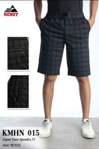 celana kendy pendek motip pinggang karet premium