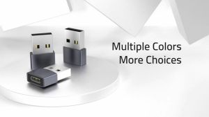 USB C Female to USB Male Adapter  Aluminum Shell USB to USB C Adapter USB C Female to A Male Charger Type C Converter Supports Fast Charging and Data Transfer Extension Compatible with Phone/PC/Laptop/Charger