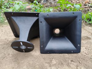 horn tweeter ukuran 22X22 alumunium cor / diram multi drat baut