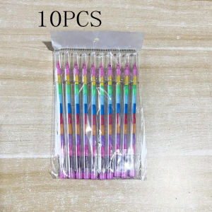 10 Pcs Stackable 11-Section Colored Wax Crayons Student Drawing Crayons & Pencils Student Stationery Stackable Colo