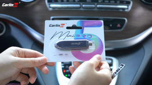 CarlinKit Mini SE Pro Wireless CarPlay Adapter - Wired into Wireless Receiver 2 in 1 CarPlay Wireless Android Auto Smart Ai Box No Lag Plug and Play Easy Use