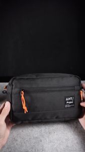 ANT Project - TRUNKS Clucth Bag Black Extra Slot 2 in 1 Sling Bag Free Keychain