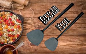 sutil spatula plat  hitam sutil nasi goreng