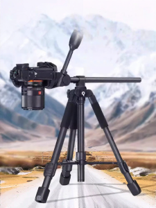 AMBITFUL | Dual-Purpose Photography Tripod with Hydraulic Damping Ball Head