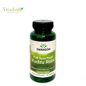 Viên Uống Thảo Mộc Tăng Cường Chức Năng Gan Kudzu Root Swanson An Toàn Của Mỹ 60 Viên