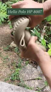 Hello Polo รองเท้าแตะ ผู้หญิง 3 ซม พื้นนุ่ม ส้นหนา ลายอูงเท้าแมวน่ารัก รองเท้าแตะ HP8007