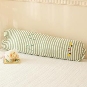 Gối Trẻ Em Cotton Ba Lớp Dài Hình Chữ Nhật Cho Bé Gái Ngủ Bên Hông Dùng Trong Nhà Dùng Để Chống Sốc Chống Trượt Chống Bụi Bẩn