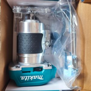Makita | Makita DRT50 Bare Tool 18V LXT Brushless Trimmer Cordless Milling Machine for DIY Wood Slotting and Precision Edge Trimming