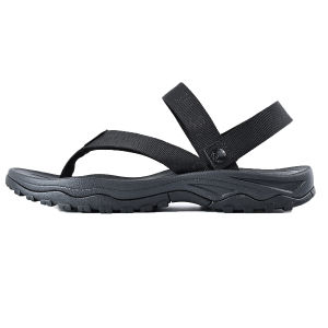 Water-Resistant Mens Slip-On Sandals Driving Beach Shoes Dual-Purpose Flip Flops Breathable Casual Summer Sandals