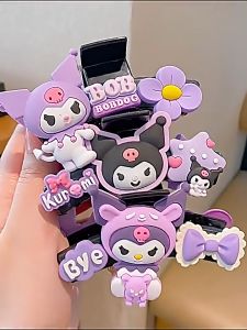 🔥Cozyrooms👍Children Cute Hair Clip Cartoon Kuromi Hair Claw Clip Girls Dopamine Shark Clip