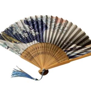 Quạt Cầm Tay Gấp Gọn Kiểu Cổ Xưa Xinh Xắn Có Tua Rua Trang Trí Đạo Cụ Chụp Ảnh 1 Cái