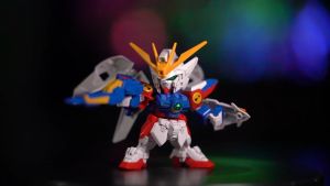 ⭐️ BANDAI GUNPLA SD EX STANDARD SDEX XXXG-00W0 WING GUNDAM ZERO PLASTIC MODEL KIT TOY VCA SINGAPORE