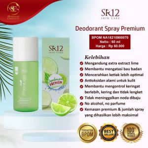 DEODORANT SPRAY SR12 Dapat mencerahkan ketiak mengatasi bau badan Deodorant Mama Cipung Deo premium non alkohol dapat mengontrol minyak berlebih