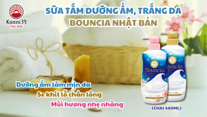 SỮA TẮM DƯỠNG ẨM TRẮNG DA BOUNCIA NHẬT BẢN