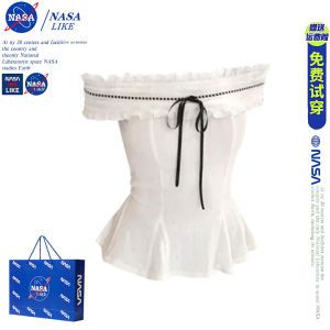 Áo Sơ Mi Nữ Tay Ngắn Hở Vai Họa Tiết Hoa NASA Pure Desire Style Thời Trang Mùa Hè Ôm Vừa Vặn Thon Gọn Thiết Kế Cảm Giác Cạp Cao