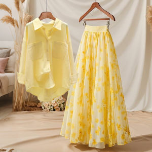 YINGKETUO | Sun Protection Stylish Shirt Set