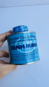 Keo dán ống nước nhựa Bình Minh hủ 200gr