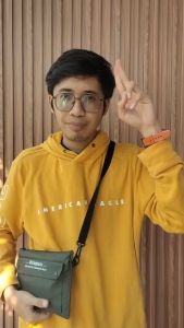 Thobach - Tas Selempang Pria Sling Bag Vero Waterproof Clutch Bag Pria Waist Bag Pouch Bag Pria