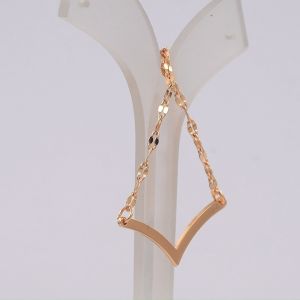 Hyl Jewelry 321N Kalung Stainless Wanita Karat Emas Silver Asli Panjang Muda Dan Anti Luntur