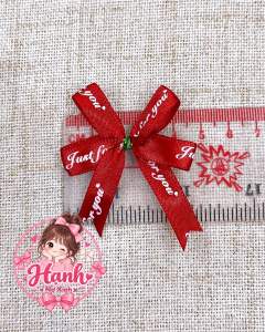Nơ Thắt Sẵn KT Nơ 5cm ( Bảng Ruy băng Lụa 1cm )