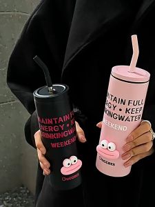 แก้วเย็นเยติ แก้วเก็บความเย็น 650ml แก้วเก็บความเย็น กระติกน้ำร้อน แก้วกาแฟ แก้ว เก็บ ความเย็น เด็ก น่ารัก ความจุขนาดใหญ่