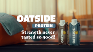 OATSIDE PROTEIN Oat Milk 250ml x 24per Carton - 20g Protein Shake Drink RTD 3000mg BCAA Dairy Free
