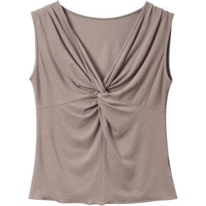 SOLWEIGE | SOLWEIGE Linen Texture Vintage Knot Layering Design V-neck Sleeveless Knitted Vest Simple Commute Style Universal Fit Short Length