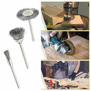 9 PCS SIKAT KAWAT MATA BOR SIKAT KAWAT BAJA BESI KARAT