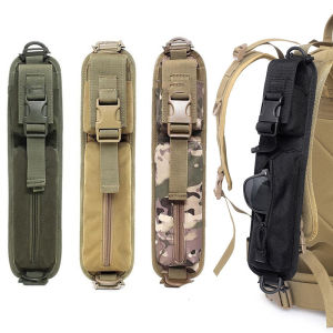 Tactical Backpack Shoulder Strap Sundries Flashlight Pouch Molle Key Pouch Outdoor Camping Hunting Accessories Pack EDC Tool Bag
