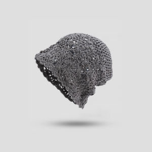 BILLI ZILLY | Crochet Lace Womens Beanie