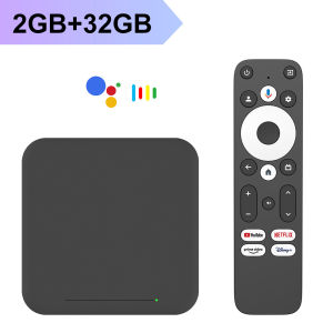 RockTek GT1 UHD TV Box Google Certified 2GB 32GB Realtek1325 A55 Edge AI Support Dolby Atmos 2T2R Wifi5 BT5.2 Android Box TVBOX