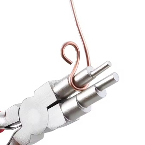 Bộ 6 Kìm Trang Sức Bộ Thép Carbon Mũi Tròn Mũi Kim Cho 3-10 Mm Nhẫn DIY Dây Looper Tại Ngoại Làm Dụng Cụ Gia Công Kim Loại