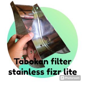NEW TABOKAN FILTER FIZR TERBUKA STAINLESS TEBAL OPEN FILTER FIZR F1ZR ALFA SIGMA