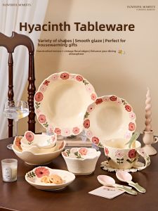Hand-painted Underglaze Color Ceramic Tableware Set
