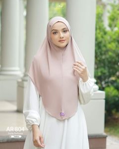 Jilbab hijab kerudung bergo krudung wanita dewasa jersey instan dagu syari polos terbaru new terlaris terkini modern kekinian murah viral 2024 Arrafi AR 804 daily simple best seller adem cantik tanpa non pet stella cantik COD gratis ongkir