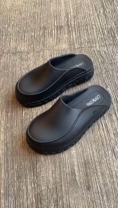 Sandal Wanita Terbaru/ Sepatu Sendal Karet Cewek Kekinian/ Slip-on Landcome 698-1/ Jelly Import