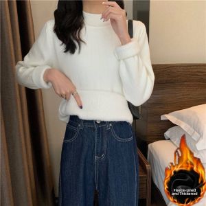 Thickened Insulated Small-Batch Design Wool Sweater