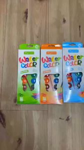 Hộp 16 màu nước nén solid watercolor không độc hại thân thiện với môi trường.