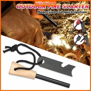 Drilled Flint Fire Starter Camping Tool for Your Hiking and Backpacking Gear