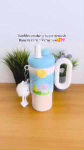 Tumbler Cake Botol Minum Stainless Steel 316 Kartun Lucu 850ml - 2201