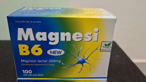 Bổ sung Magie vitamin B6 giúp giảm suy nhược thần kinh mệt mỏi căng thẳng và chuột rút/ Magnesi B6 NEW H-100V