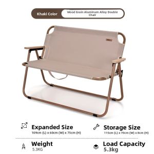 The Primitive | Portable Lightweight Folding Double Camping Chair