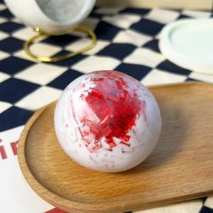ASMR Crispy Handmade Ball Squishy Slow Rising Crushed Ice Handmade Ball Stress Relief Sensory Fidget Toy for Anxiety ADHD Autism