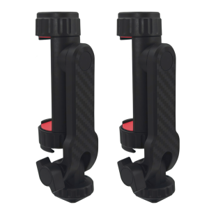 VeFly | 360° Universal Tripod Mount Mobile Phone Clip Holder for iPhone Xiaomi 1/4" Screw With 2 Cold Shoe Mount Adapter