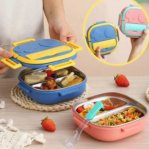Lunch Box For Kids 304 Portable Stainless Steel Baby Child Student Outdoor Camping Picnic Food Container Bento Box