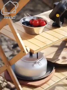 ชั้นวางกลางแจ้ง พับเก็บได้ 2/3/4 ชนิด มาตรฐานไม้ สำหรับการคลินิกคล้องกัน